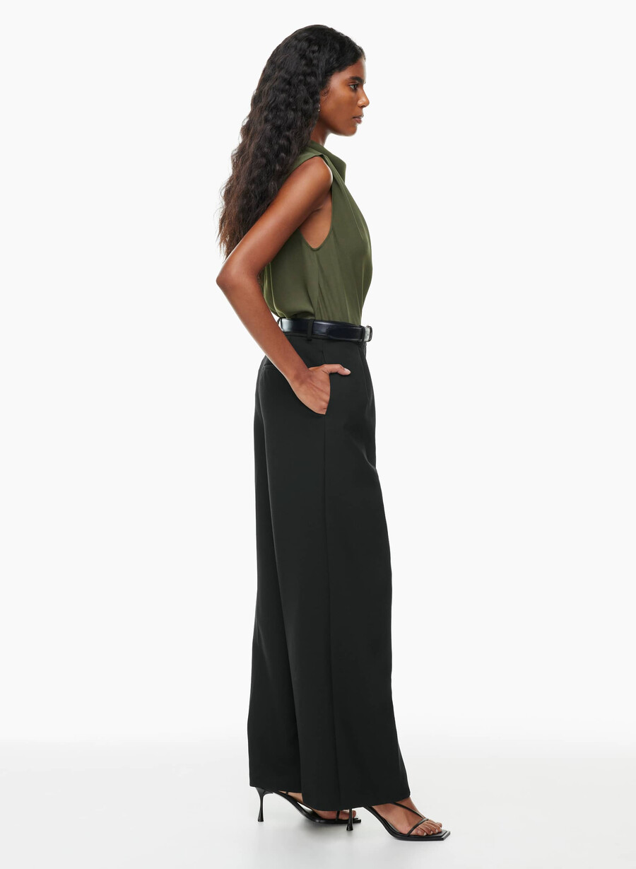 carter-bluse mØrk oliven