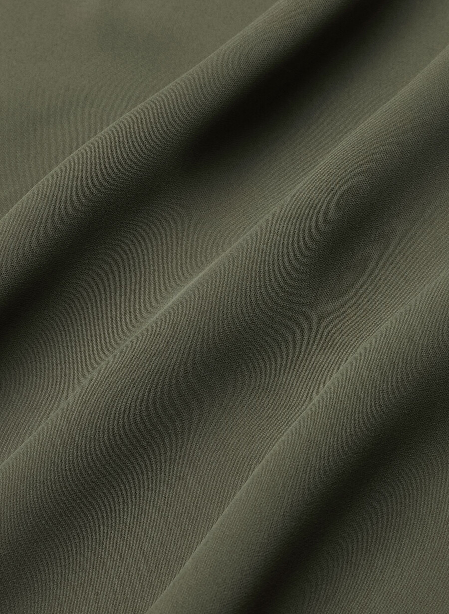 carter-bluse mØrk oliven