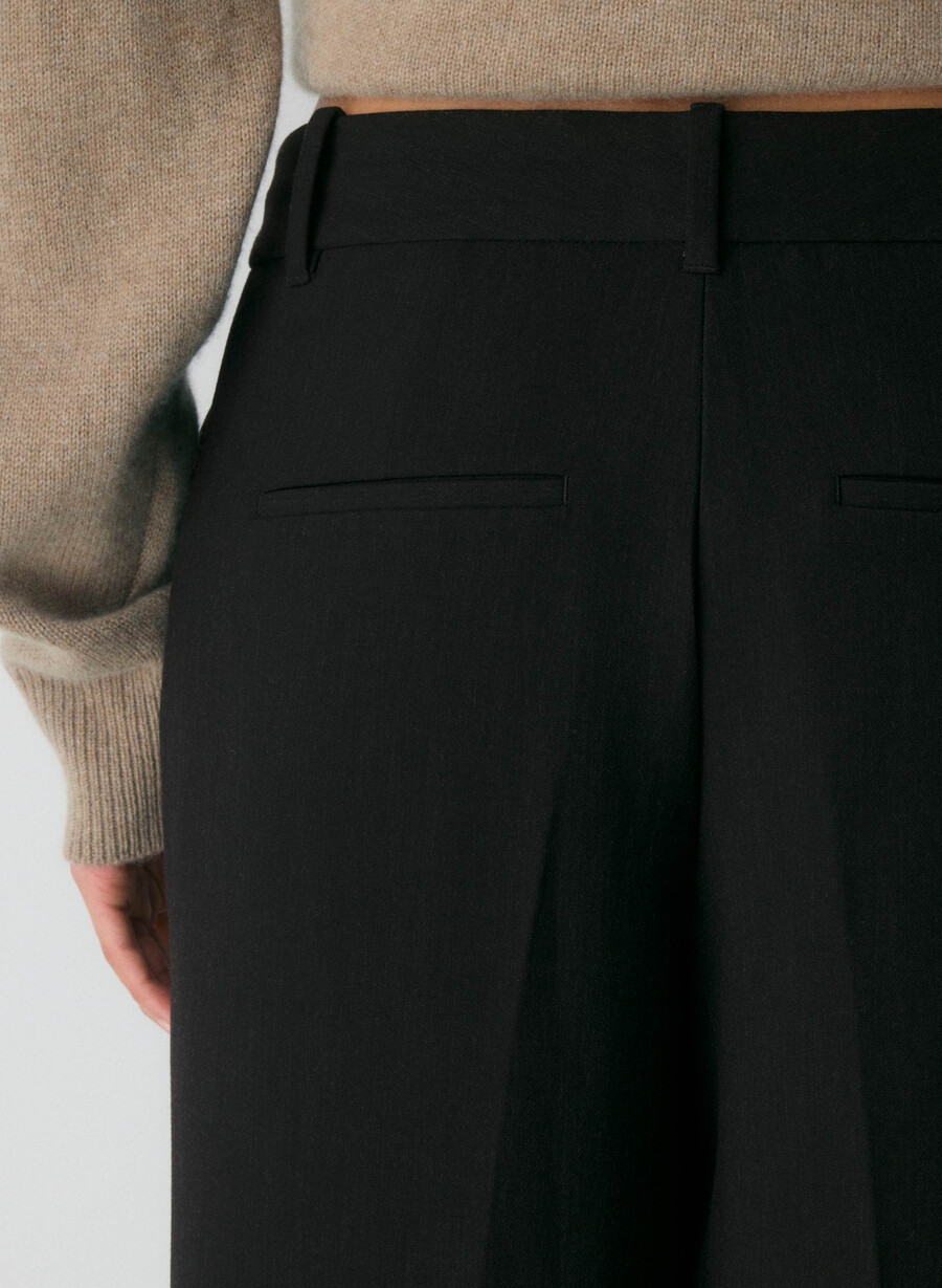 the effortless pant - reessential heather black