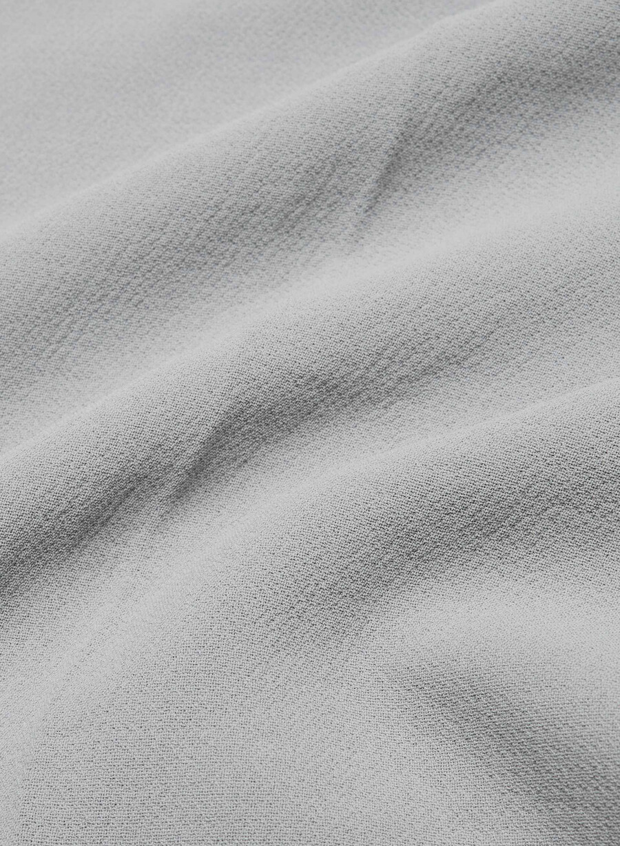 the effortless pant cropped - crepette riverstone grÅ