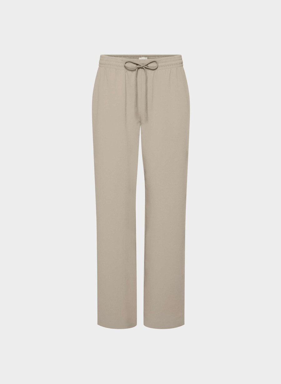 avhandlingsbukse - crepette nomad taupe