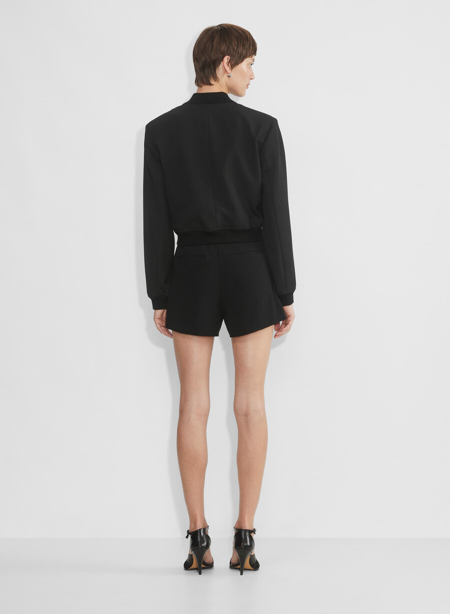 plisset minishorts mØrk navy
