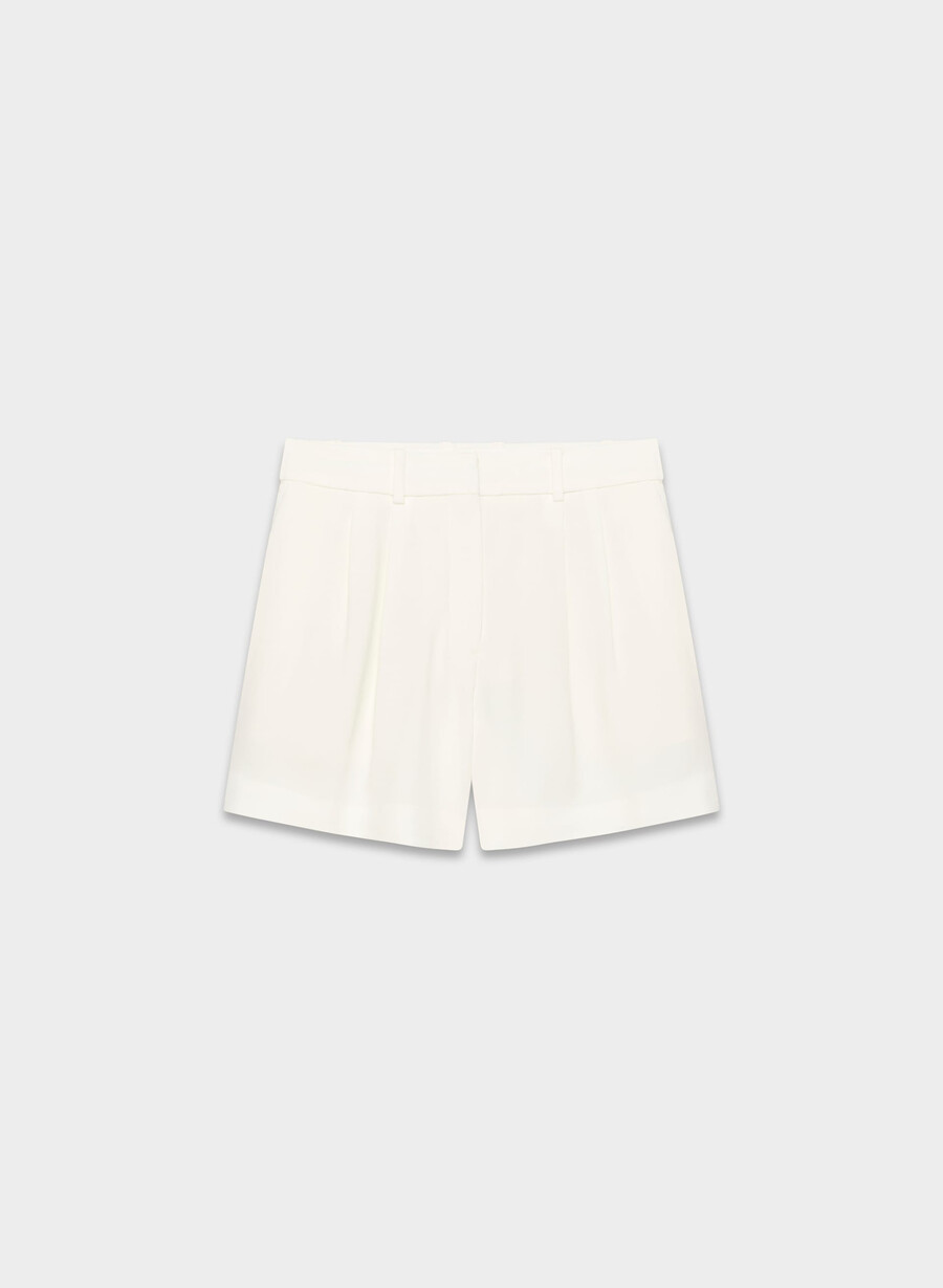plisset shorts til midt på låret espace