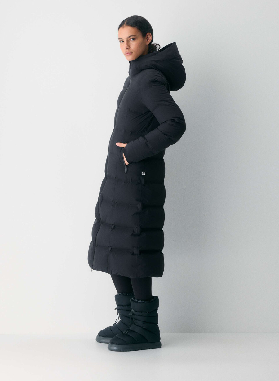 supersnug puff₂o long – rainstop svart