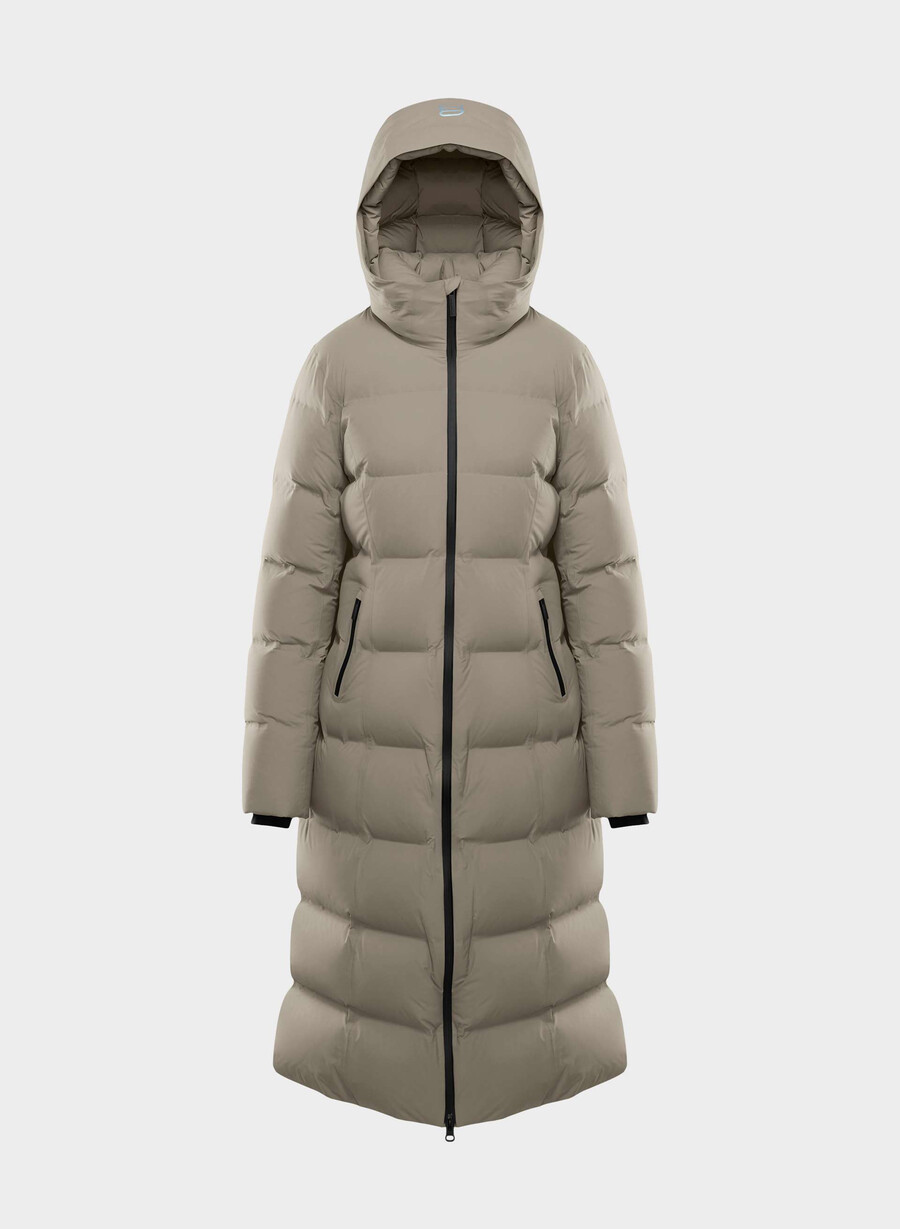 supersnug puff₂o long – rainstop modern taupe