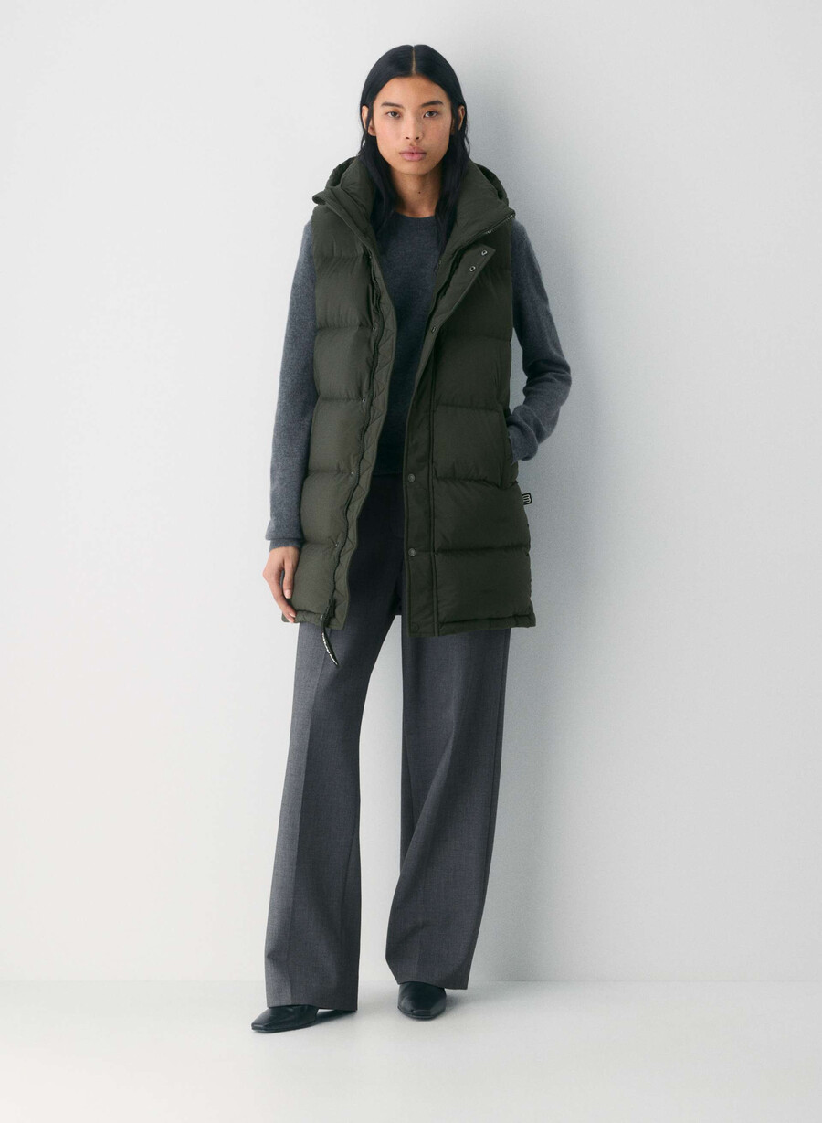 super puff mid vest – climatte flintgrØnn