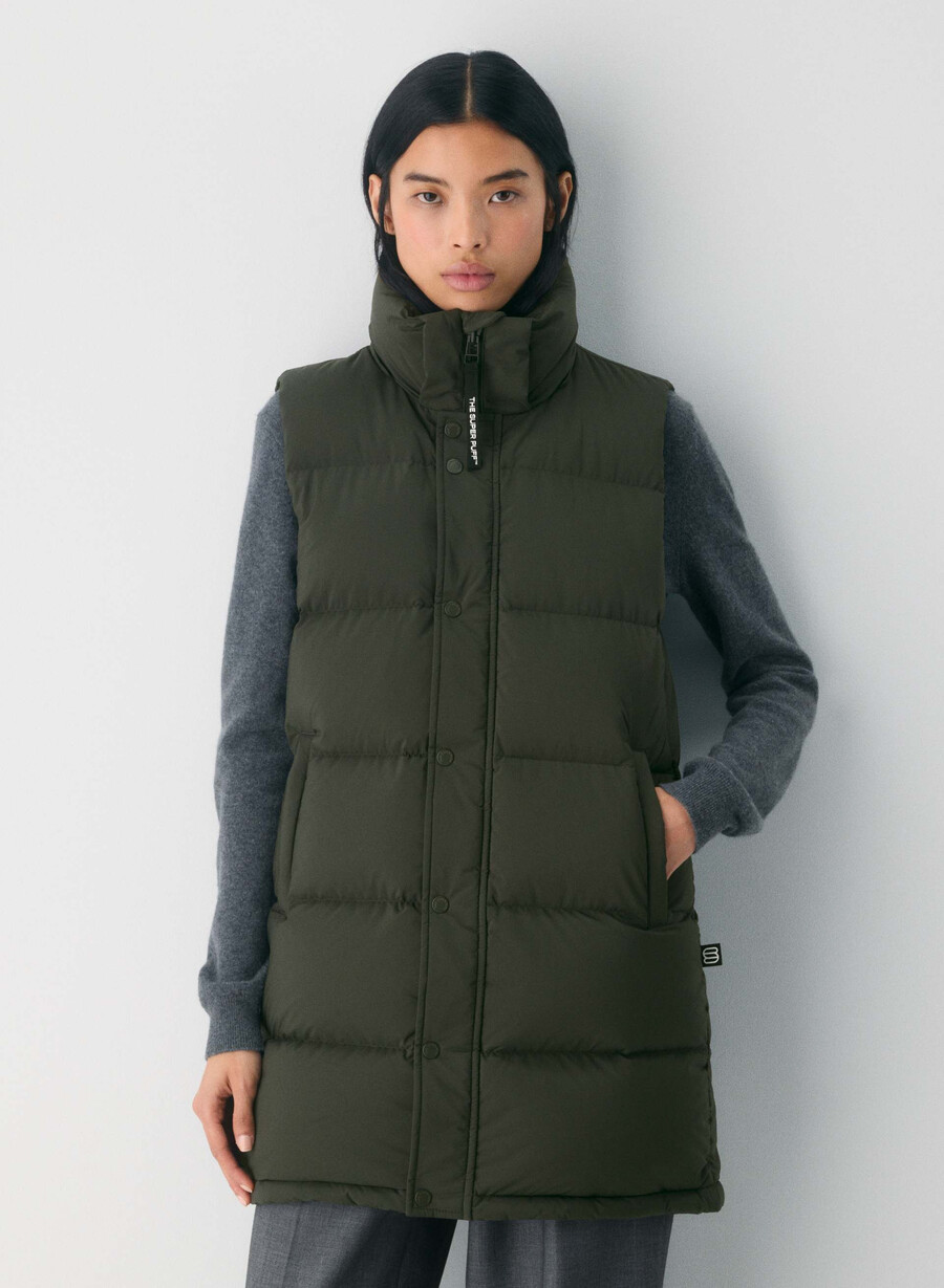 super puff mid vest – climatte flintgrØnn