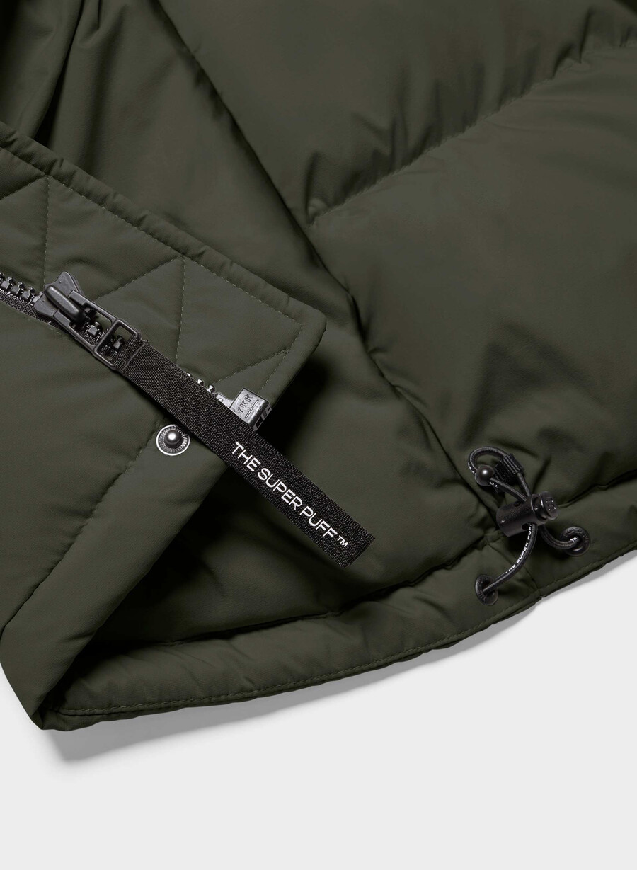 super puff mid vest – climatte flintgrØnn
