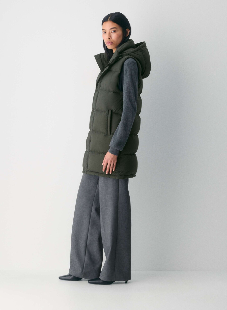 super puff mid vest – climatte flintgrØnn