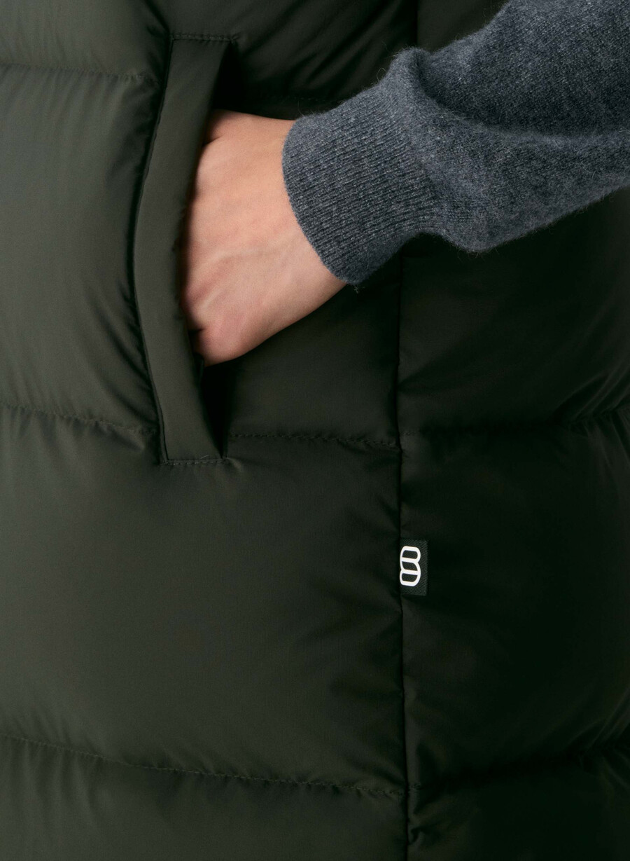 super puff mid vest – climatte flintgrØnn
