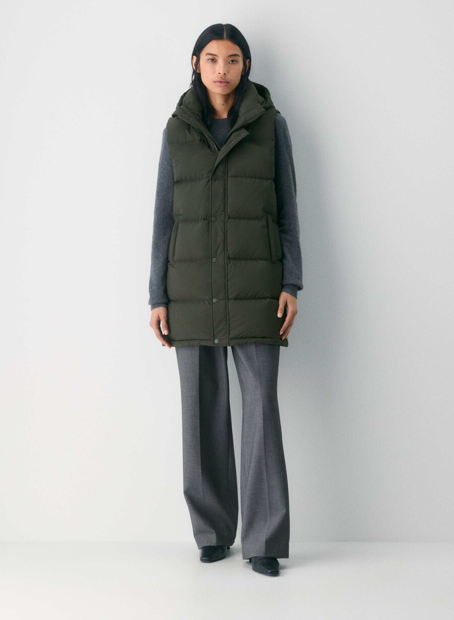 super puff mid vest – climatte flintgrØnn