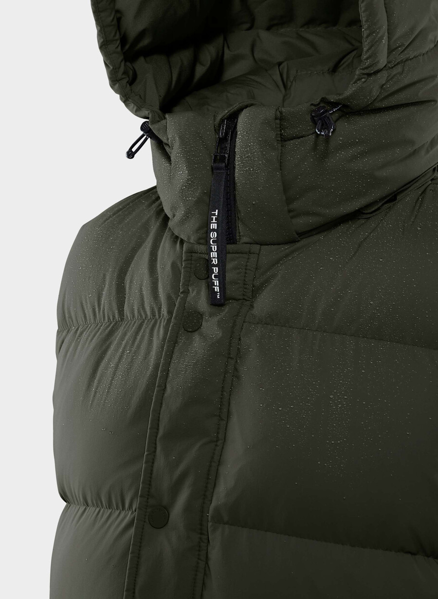 super puff mid vest – climatte flintgrØnn