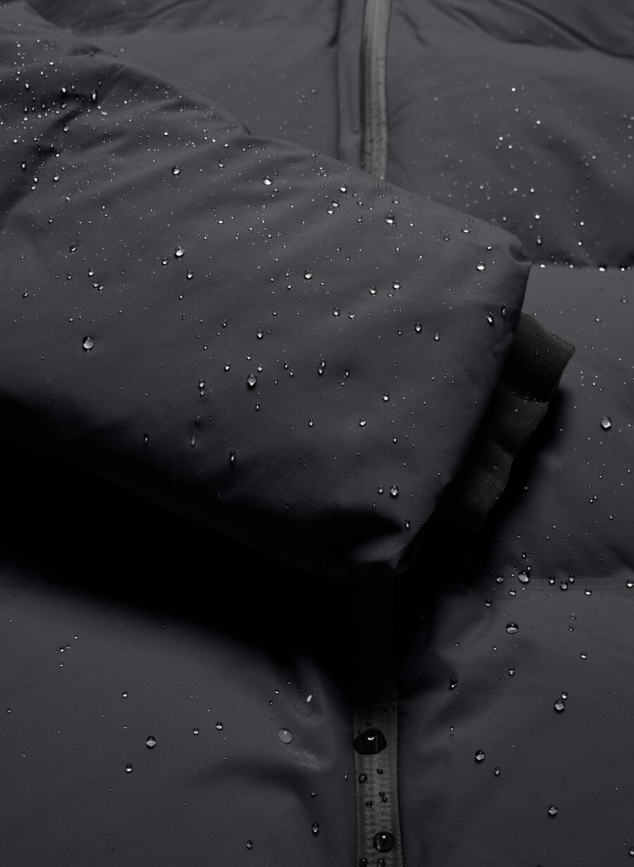 super puff₂o long – rainstop svart