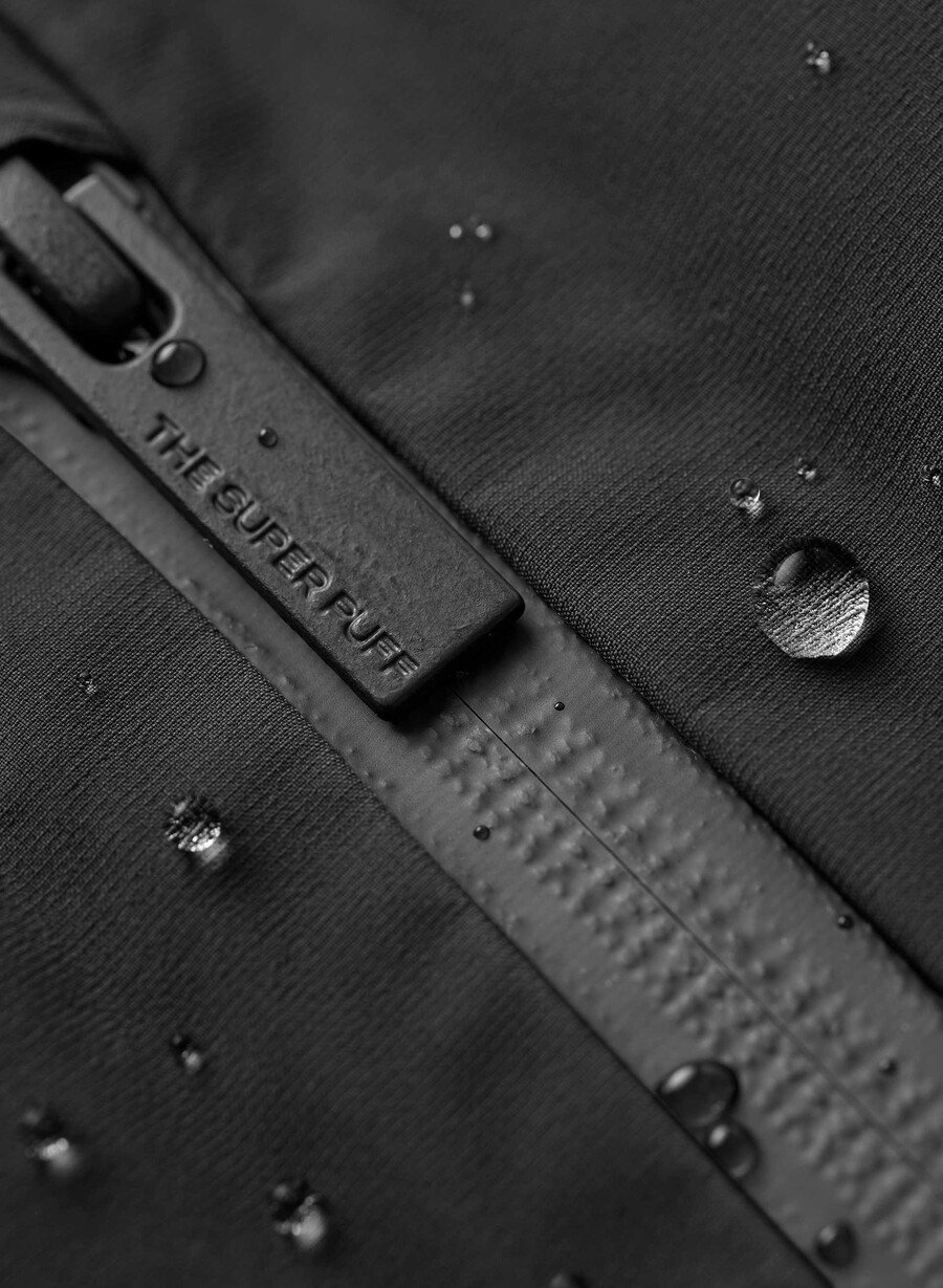 super puff₂o long – rainstop svart
