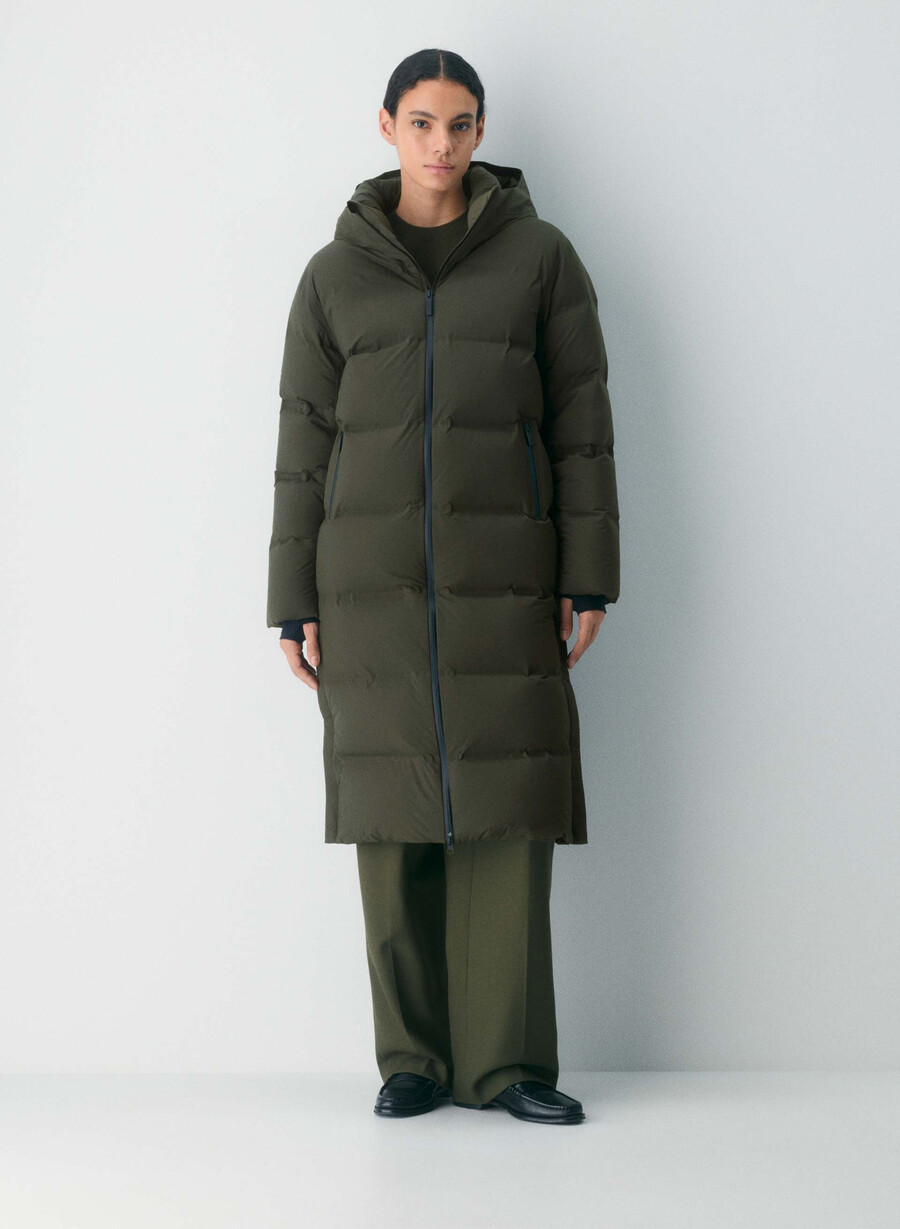 super puff₂o long – rainstop flintgrØnn