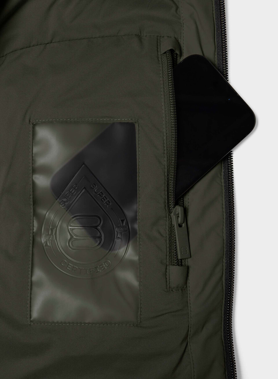 super puff₂o long – rainstop flintgrØnn