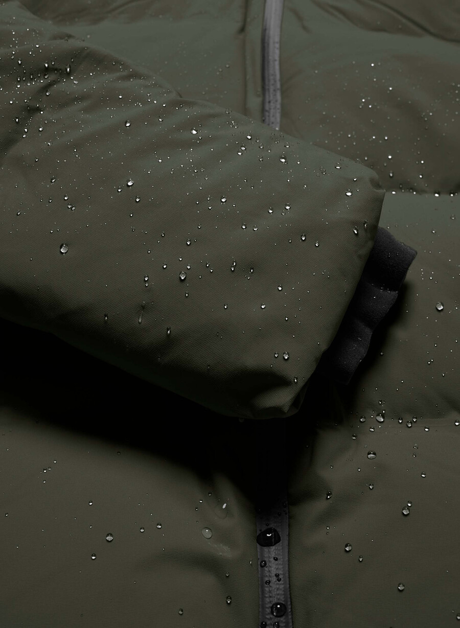 super puff₂o long – rainstop flintgrØnn