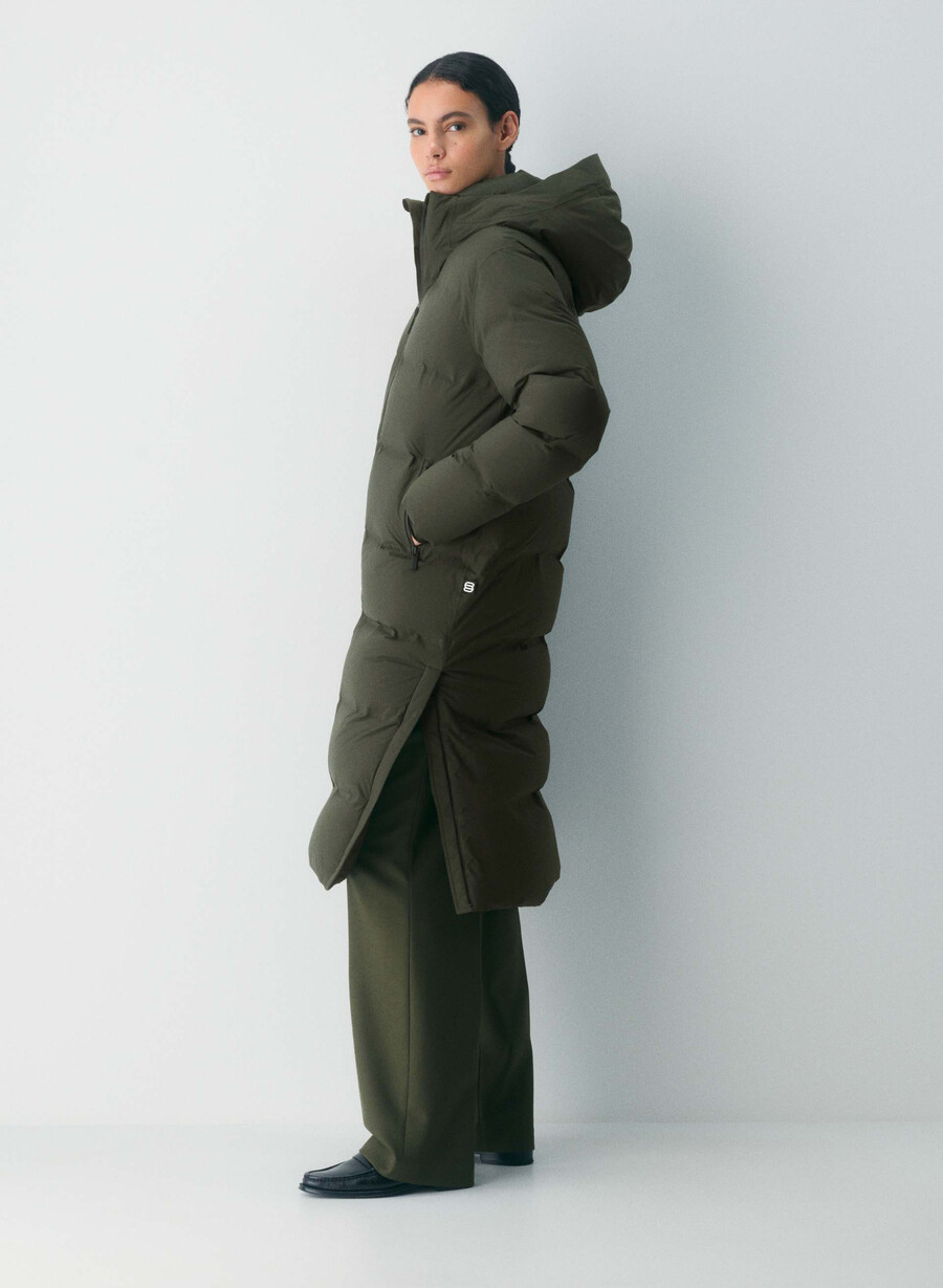 super puff₂o long – rainstop flintgrØnn