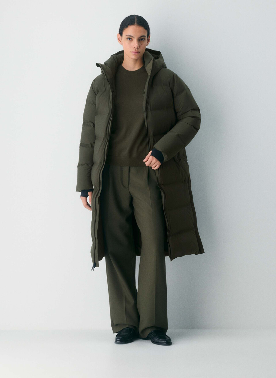 super puff₂o long – rainstop flintgrØnn