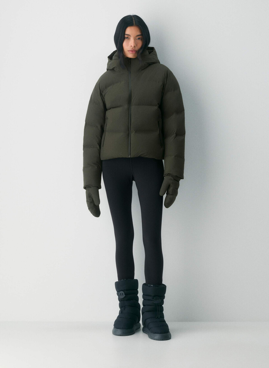 super puff₂o-votten – rainstop flintgrØnn