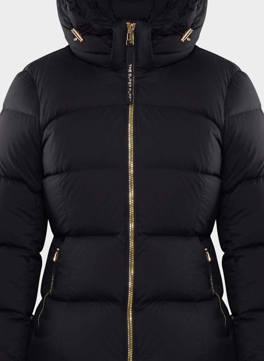 supersnug puff – climatte svartskinnende gull