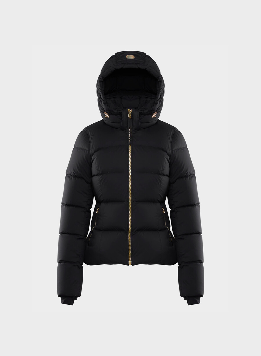 supersnug puff – climatte svartskinnende gull