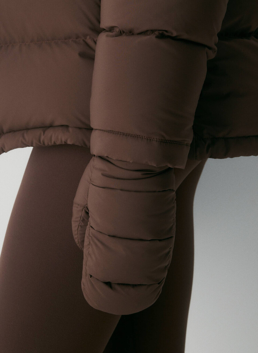 super puff pro mitten - climatte rich mocha brun