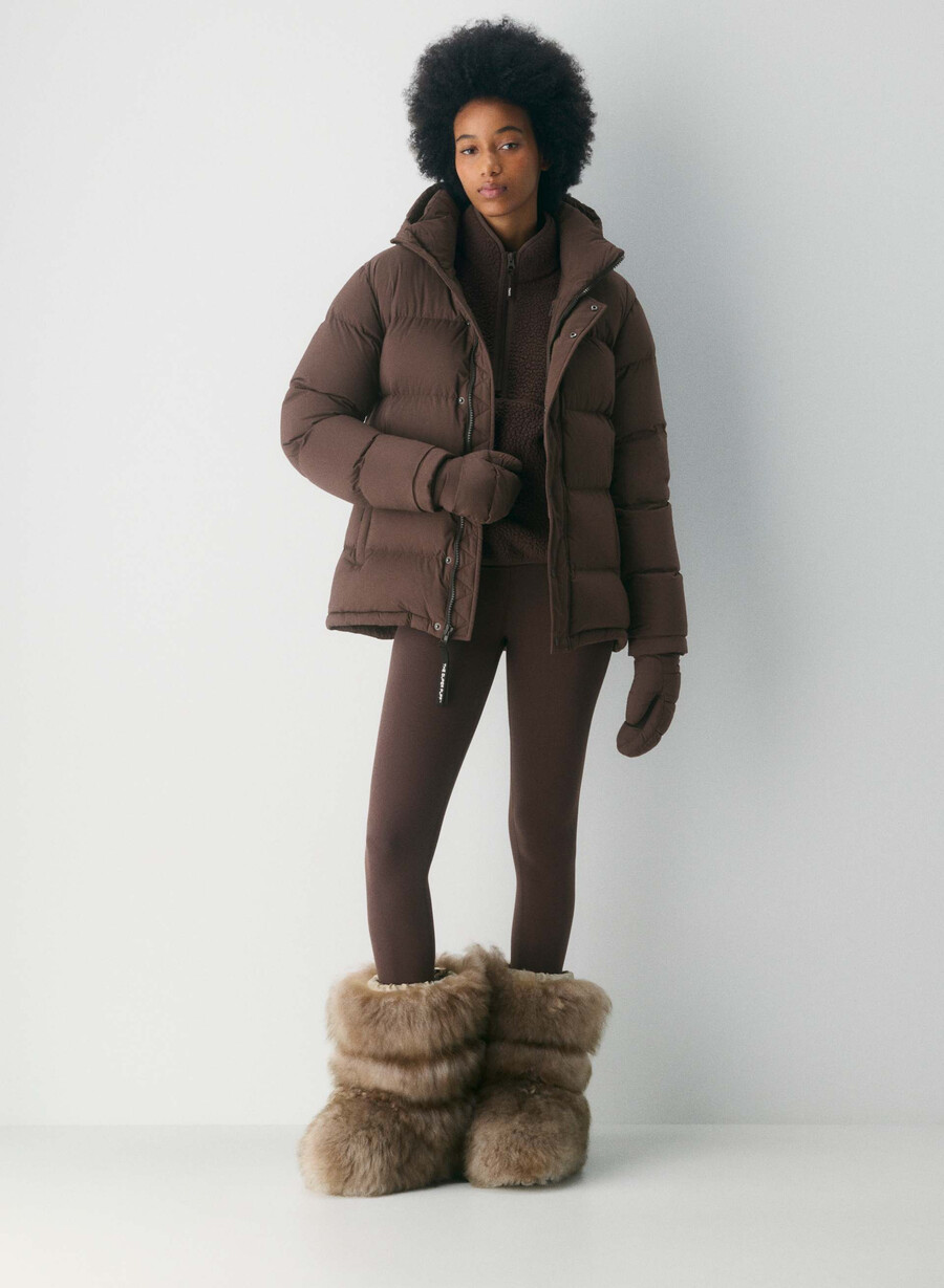 super puff pro mitten - climatte rich mocha brun