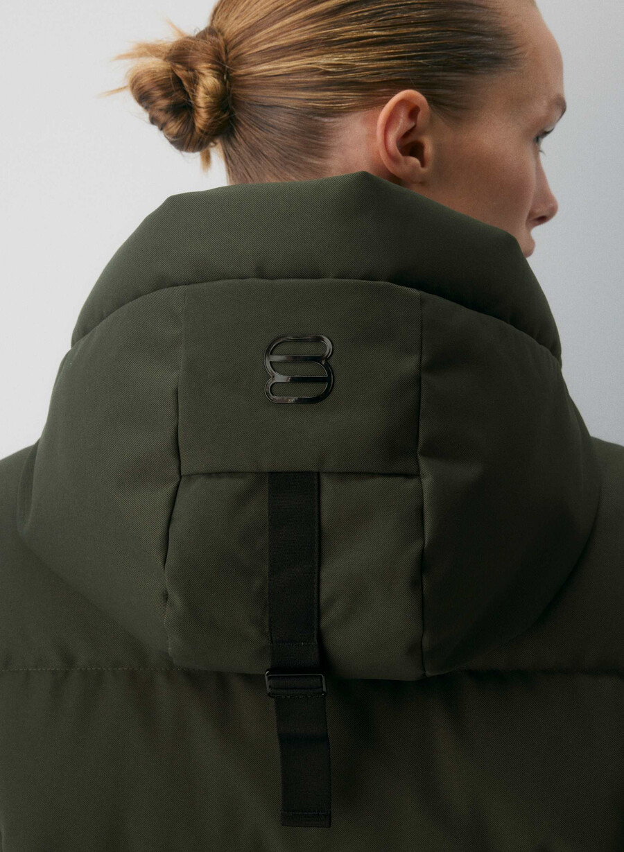 super arctic parka mid – arctic twill flintgrØnn