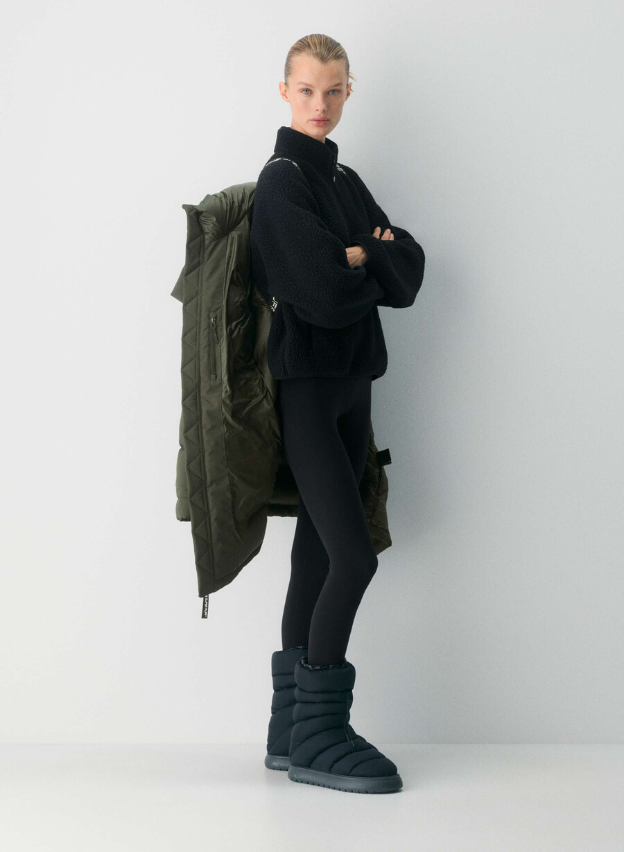 super arctic parka mid – arctic twill flintgrØnn