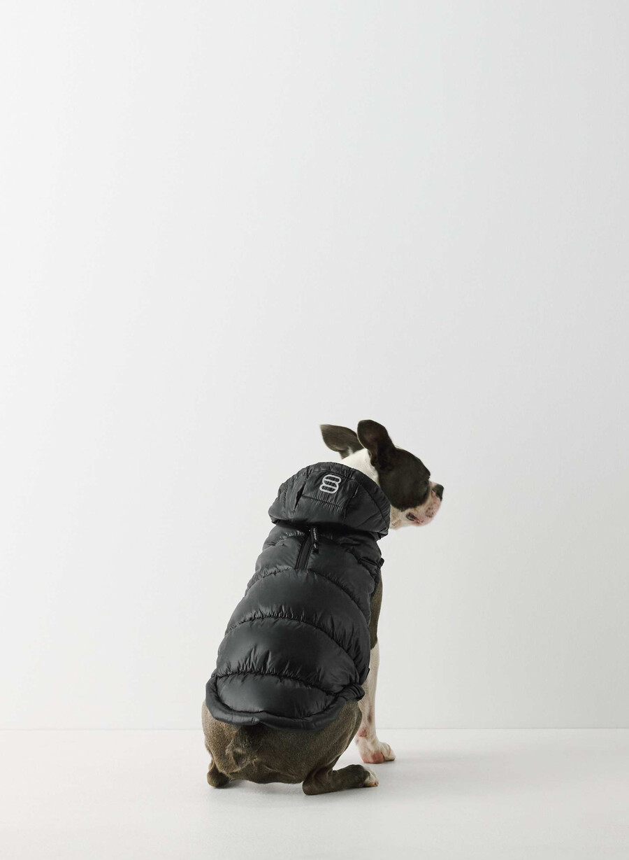 super ruff puff – høyglanset svart