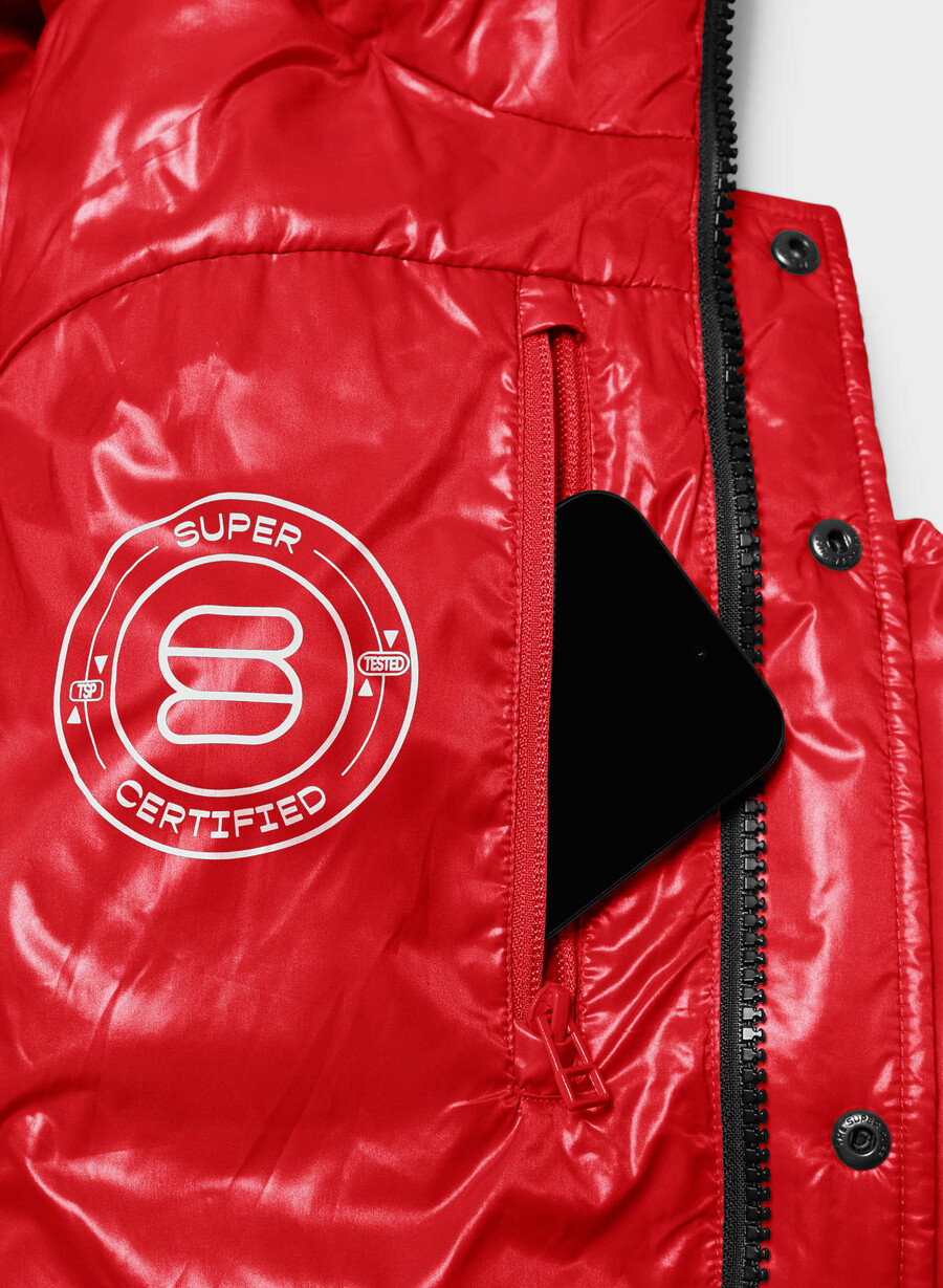the super puff høyglanset prosperity red