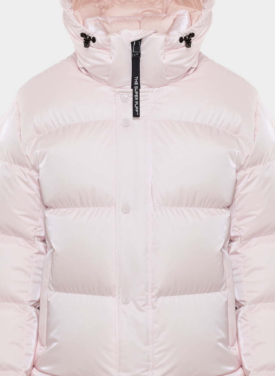 the super puff shorty - flytende glans mochi rosa