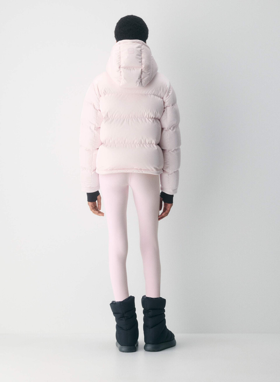 the super puff shorty - flytende glans mochi rosa