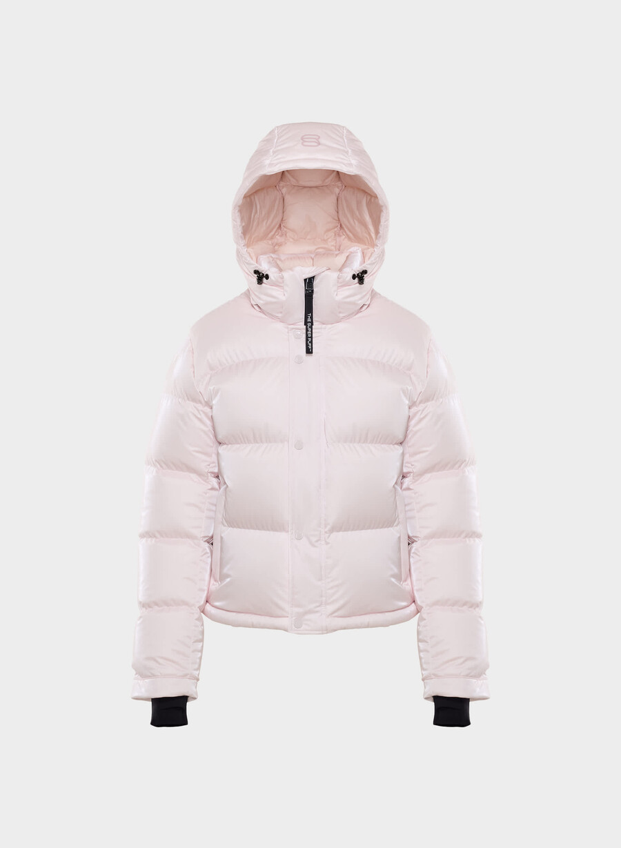the super puff shorty - flytende glans mochi rosa