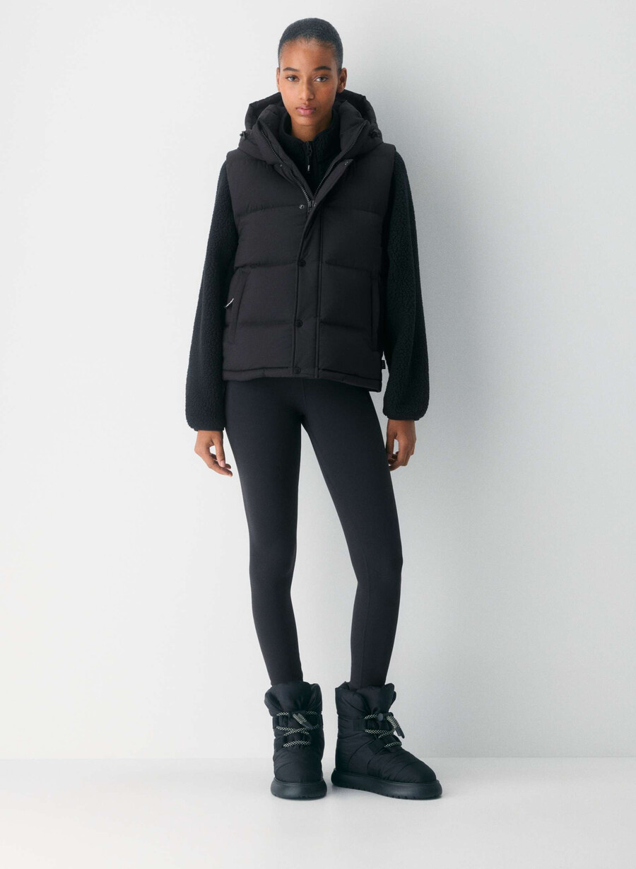 super puff-vesten – climatte svart