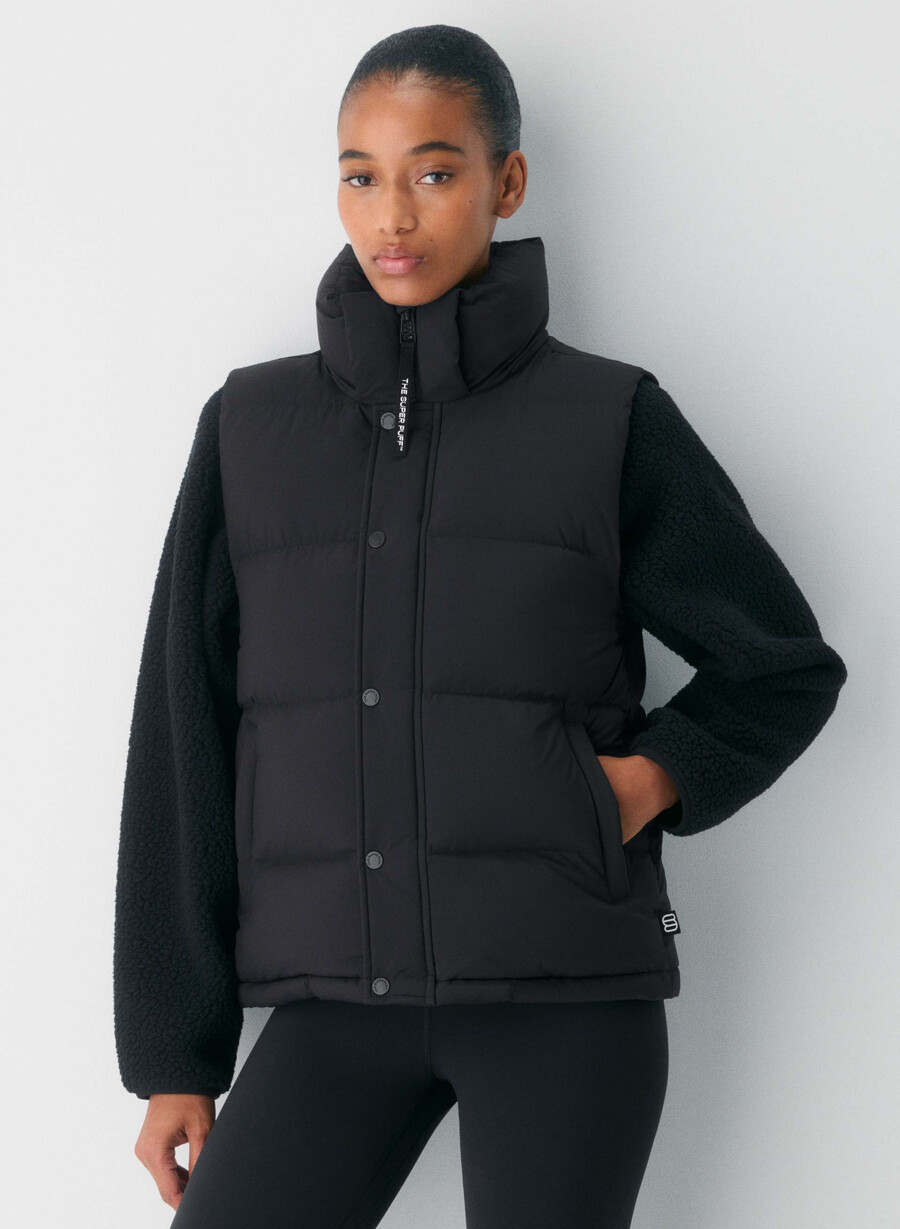 super puff-vesten – climatte svart