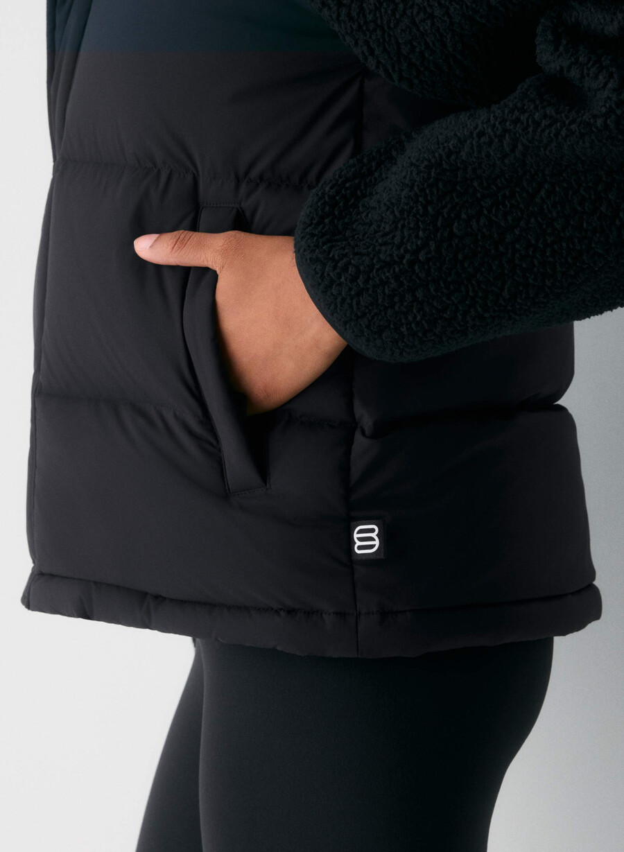 super puff-vesten – climatte svart