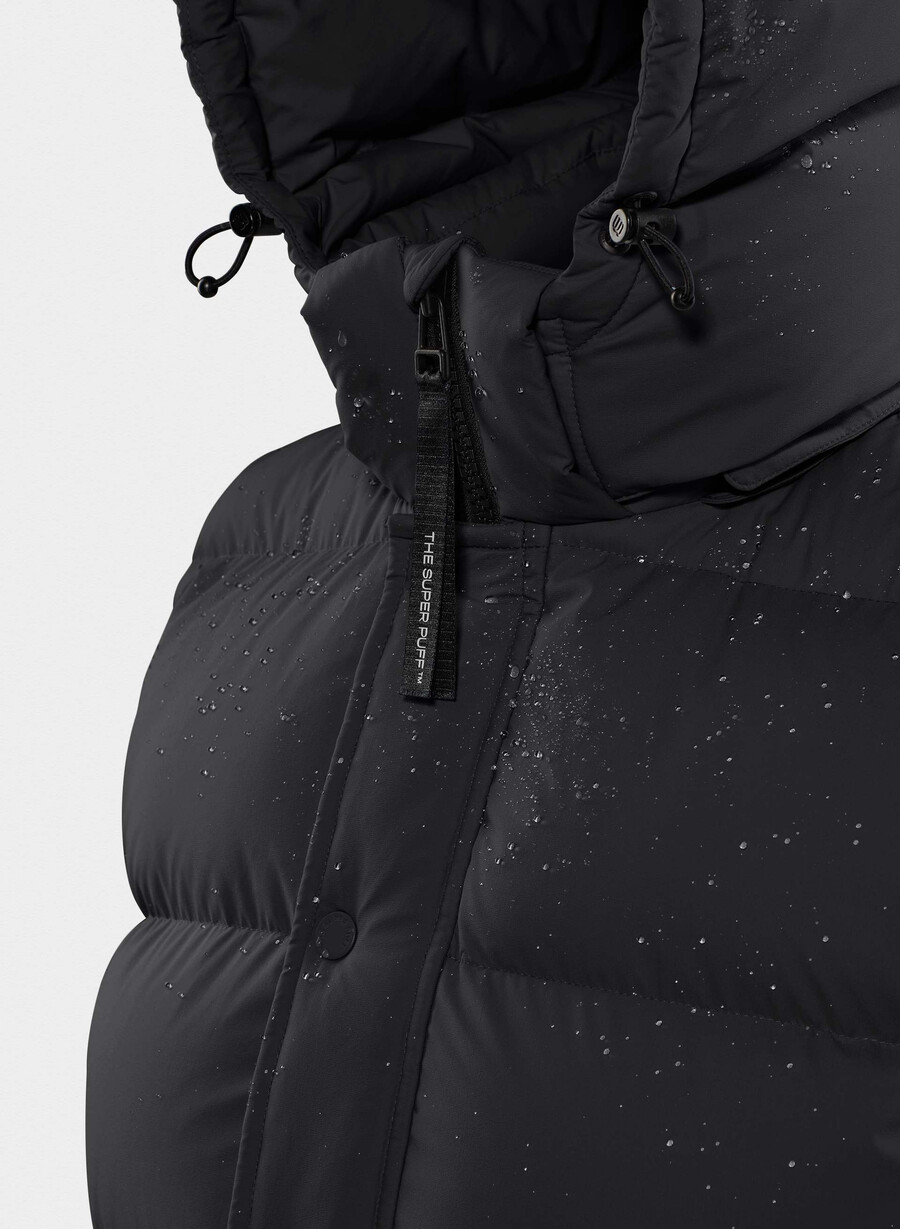 super puff-vesten – climatte svart