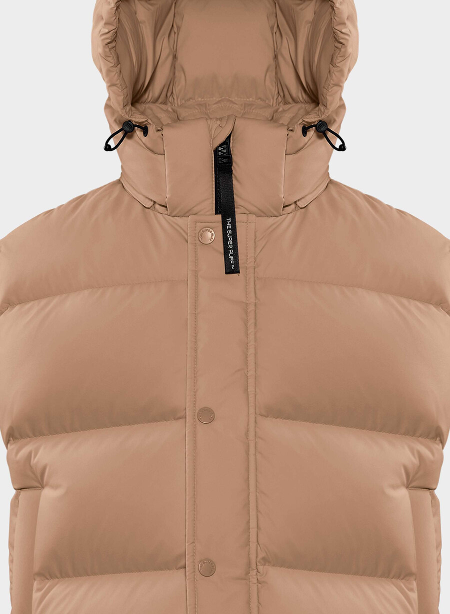 super puff shorty vest – climatte sjokolademousse