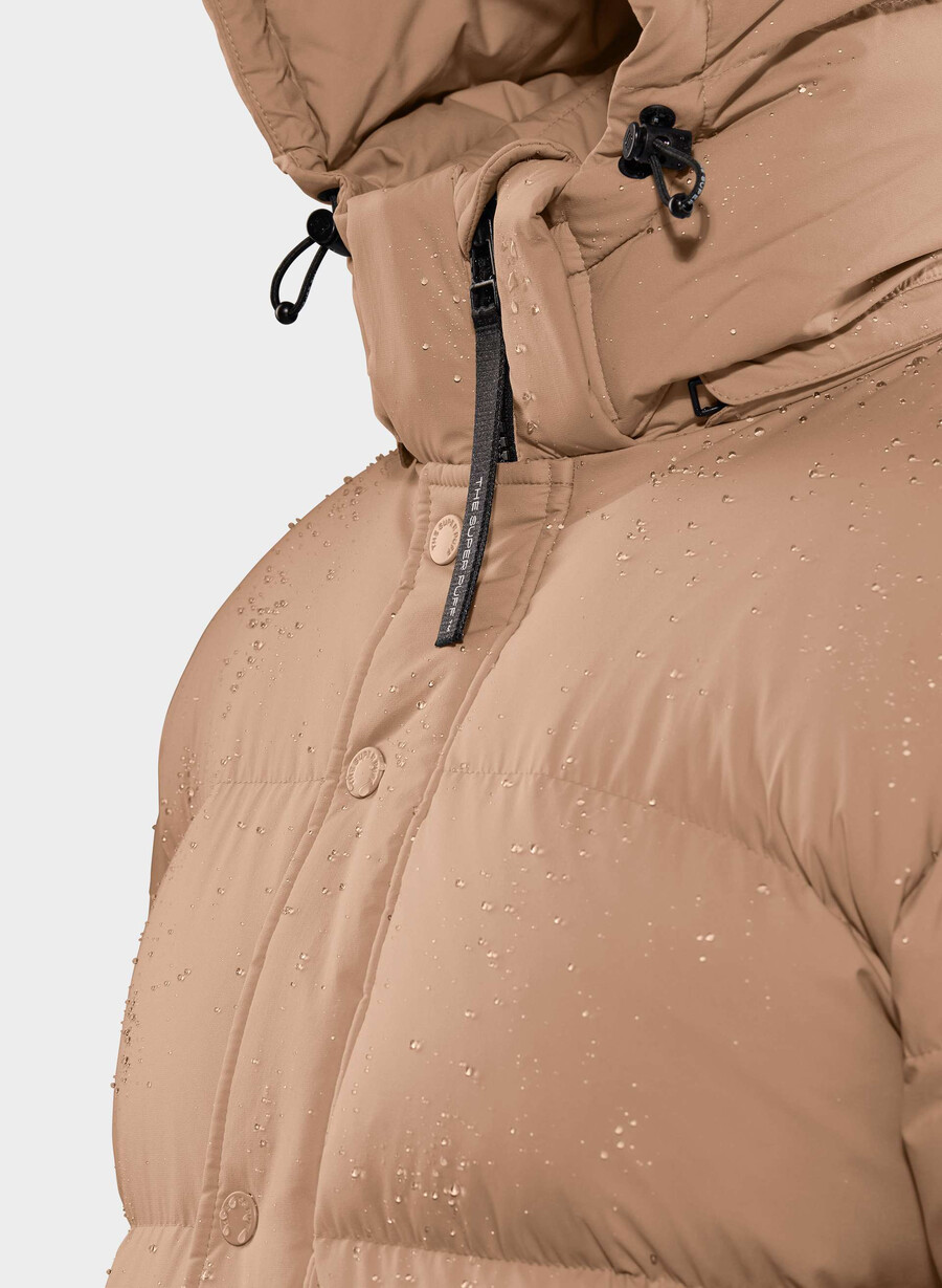 super puff shorty vest – climatte sjokolademousse