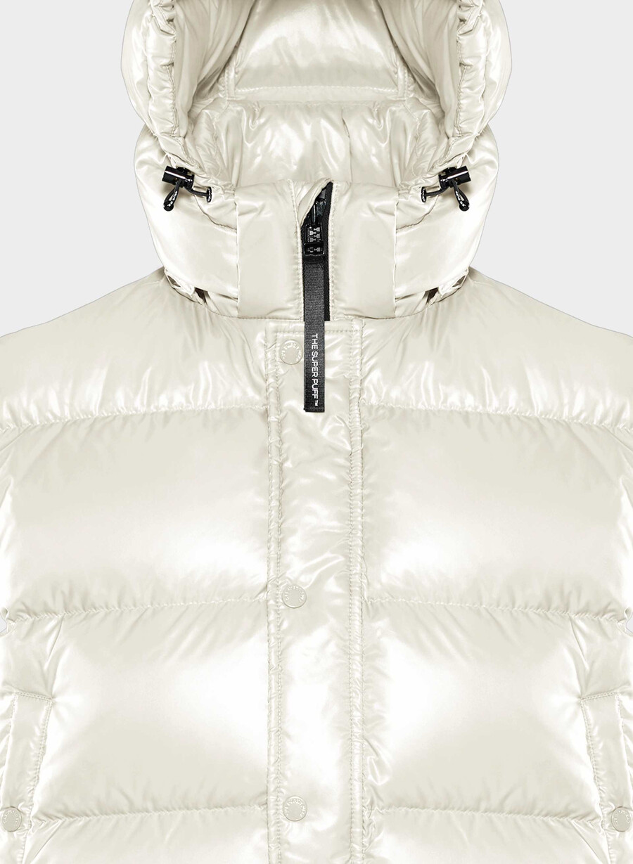 super puff shorty vest - høyglanset bjØrk