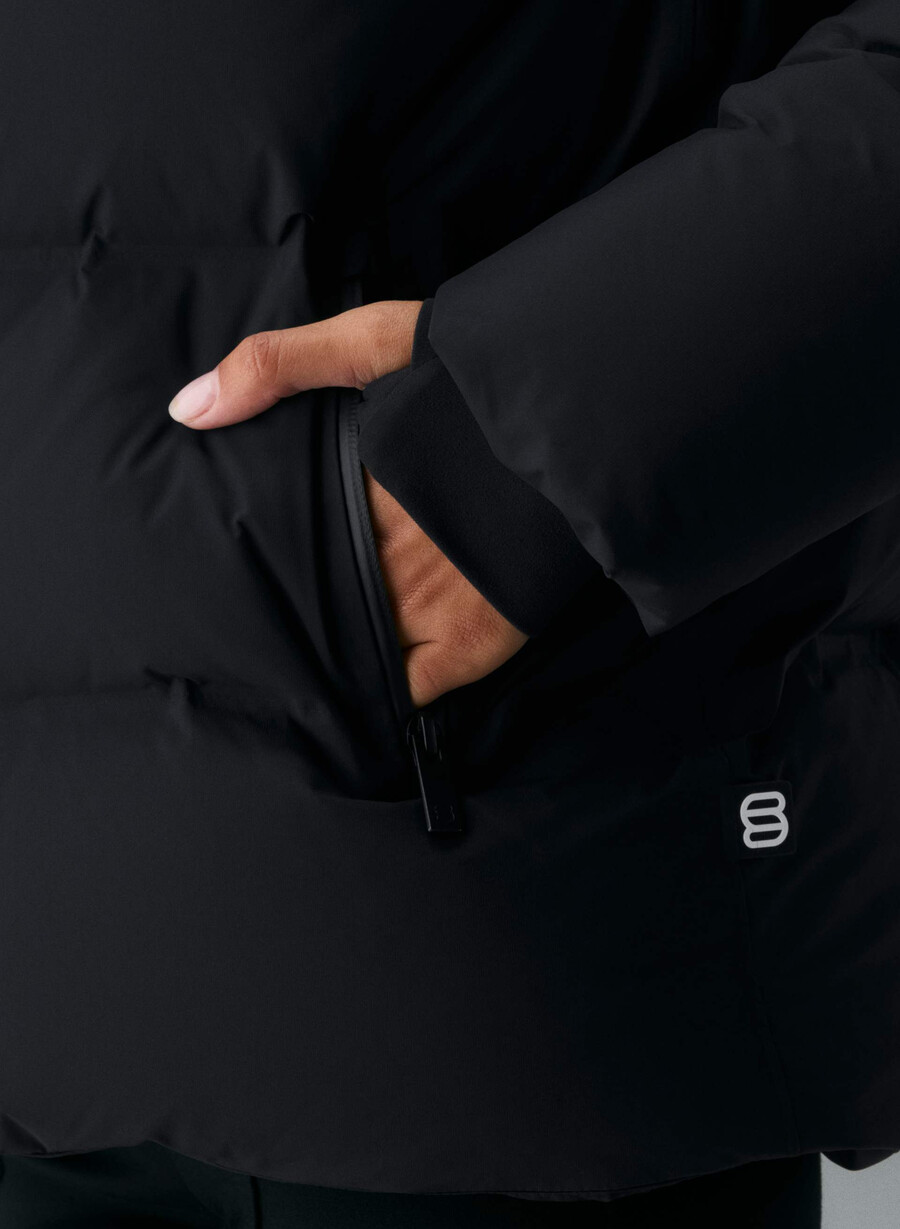 super puff₂o – rainstop svart