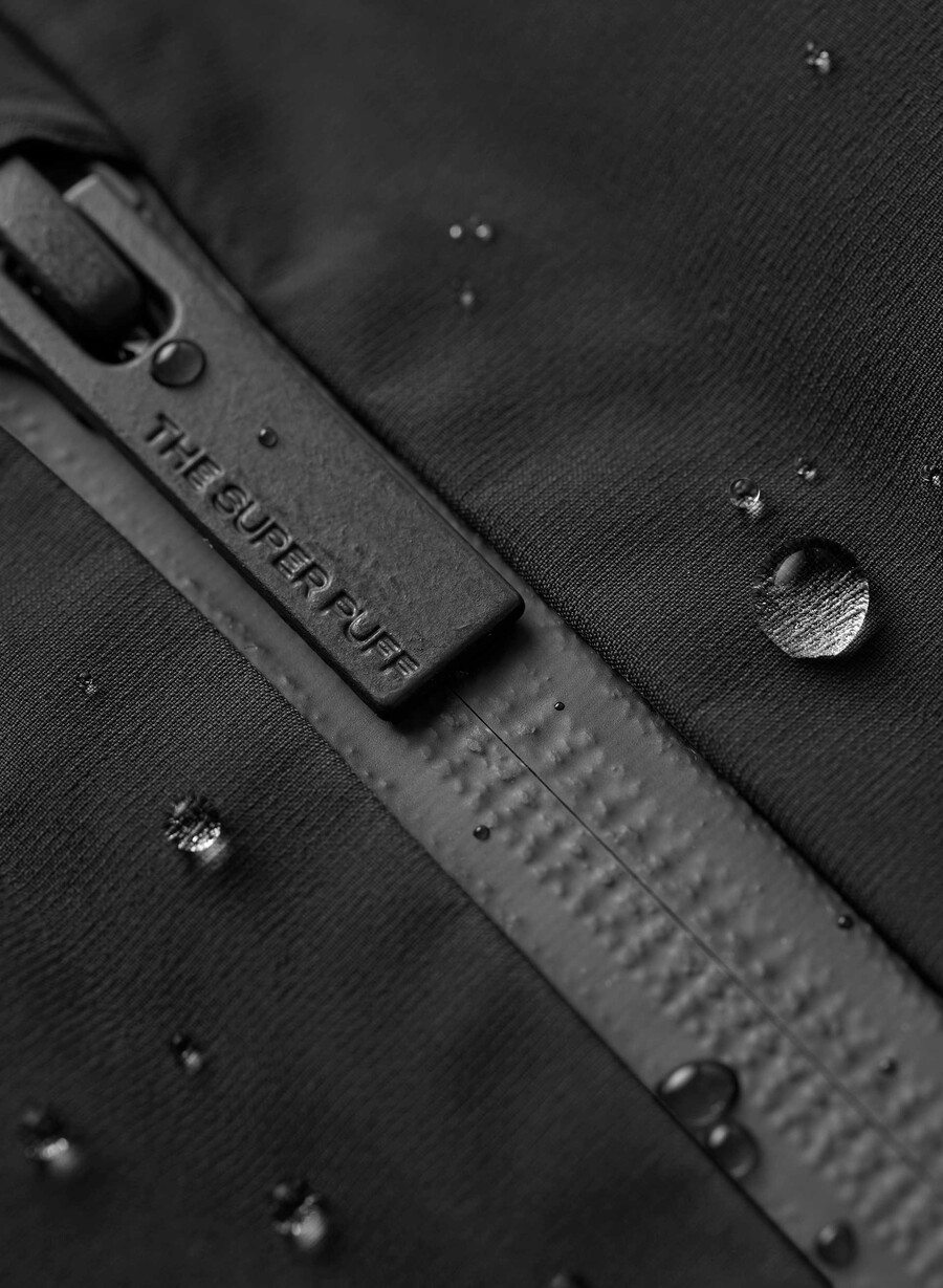 super puff₂o – rainstop svart