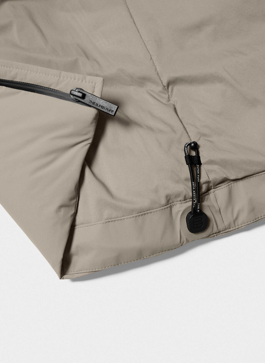 super puff₂o – rainstop moderne taupe