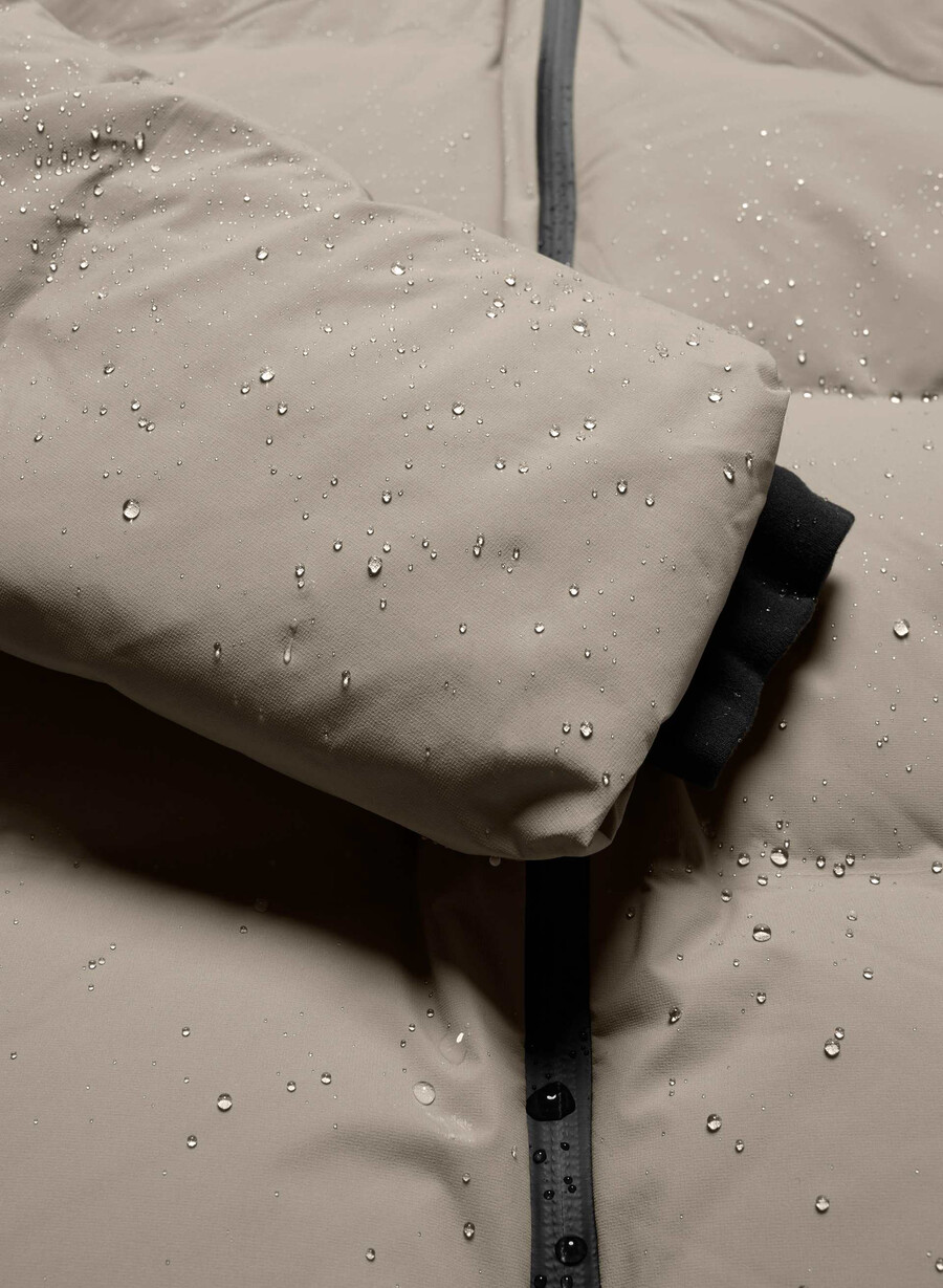 super puff₂o – rainstop moderne taupe