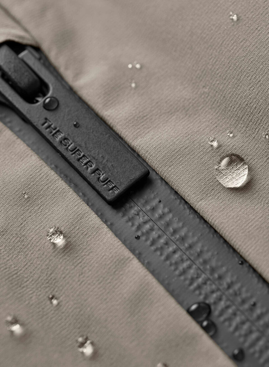 super puff₂o – rainstop moderne taupe