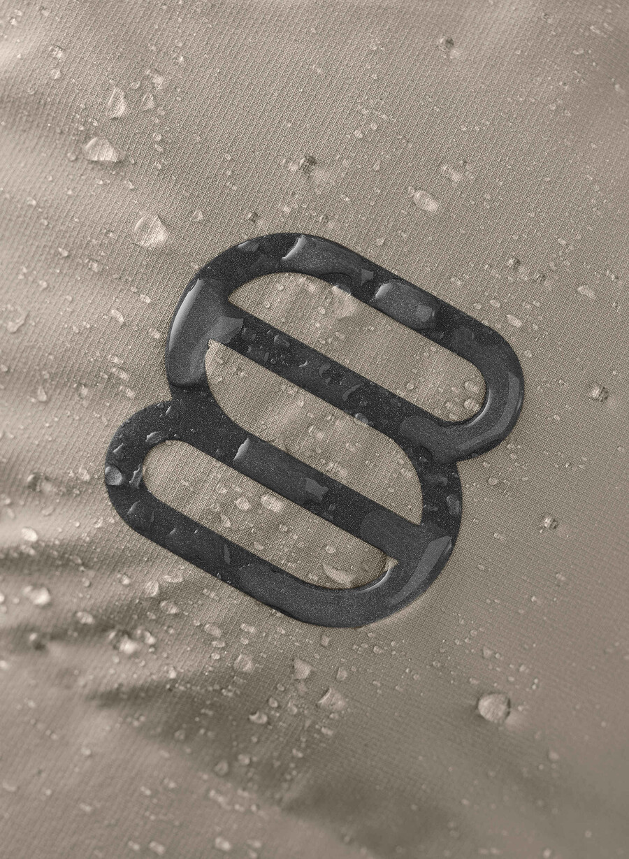 super puff₂o – rainstop moderne taupe