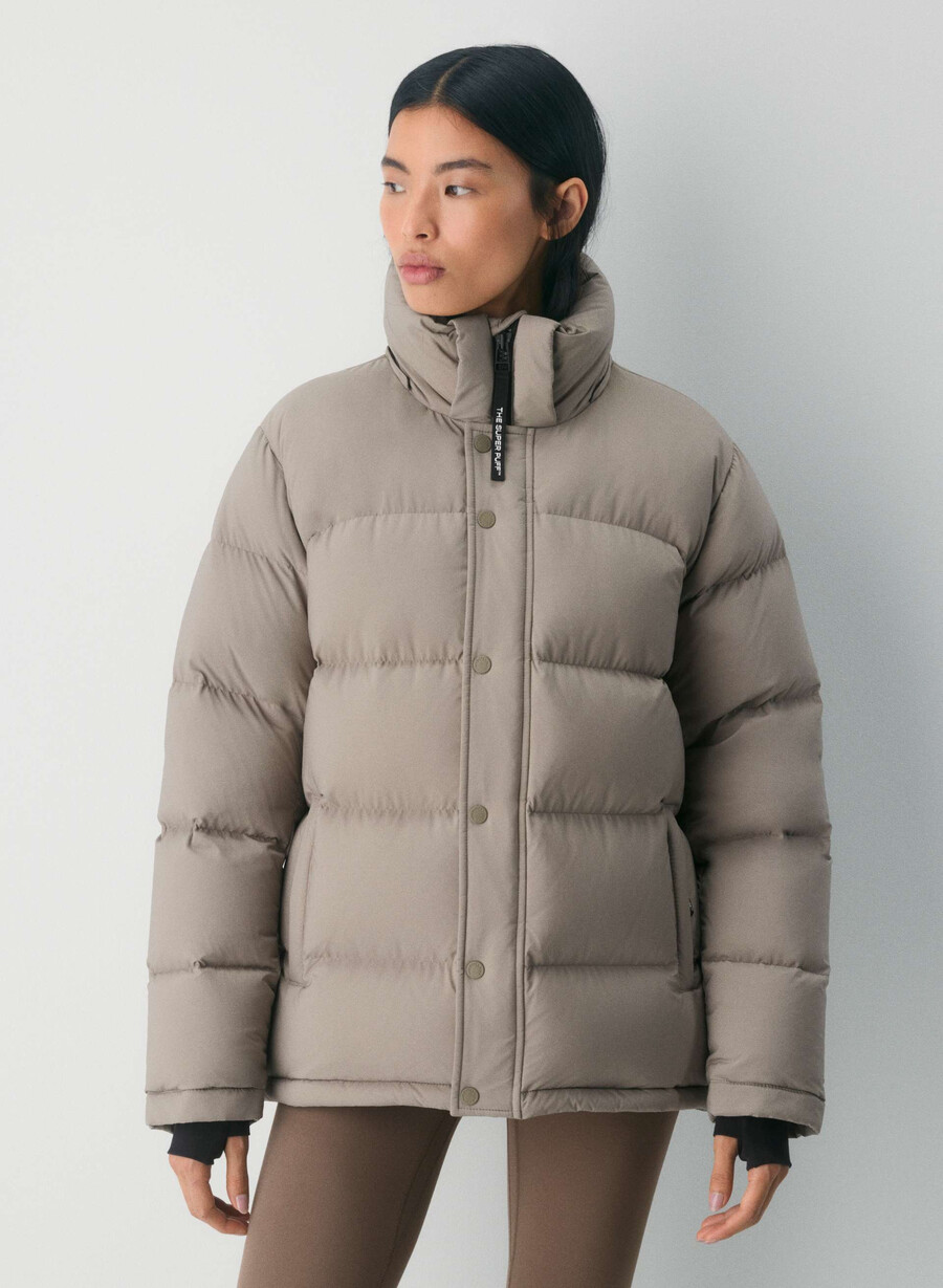 super puff climatte moderne taupe