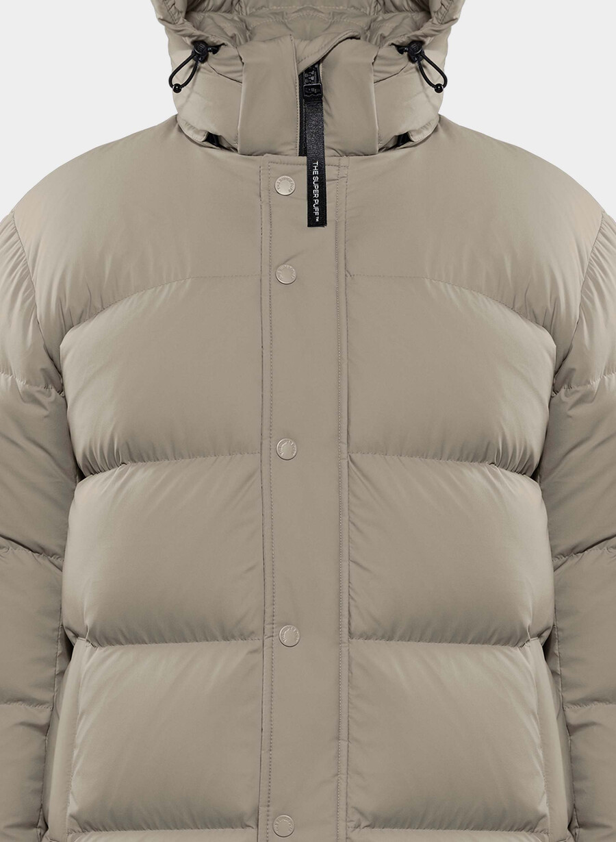super puff climatte moderne taupe